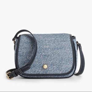 Talbot’s packable paper straw crossbody bag